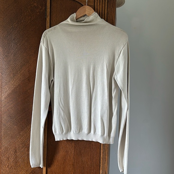 Ellen Tracy Linda Allen Womens Mock-Neck, Pullover Sweat - Picture 1 of 4